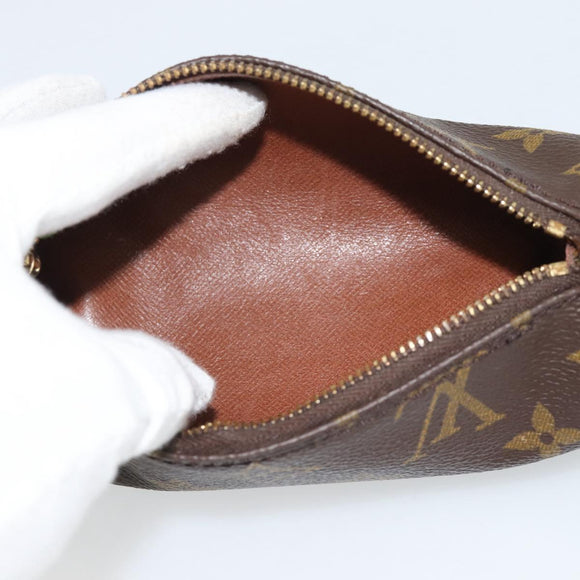 LOUIS VUITTON Monogram Papillon Pouch LV Auth 191669