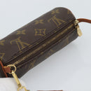 LOUIS VUITTON Monogram Papillon Pouch LV Auth 191669-6