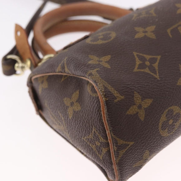 LOUIS VUITTON Monogram Mini Speedy Hand Bag M41534 LV Auth 191670