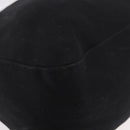 FENDI Mamma Baguette Shoulder Bag Cotton Black Gold Auth 191671-14