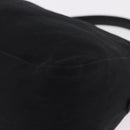 FENDI Mamma Baguette Shoulder Bag Cotton Black Gold Auth 191671-15