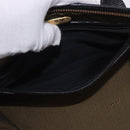 FENDI Zucca Canvas Vanity Hand Bag 2way Brown Gold Auth 191672-26
