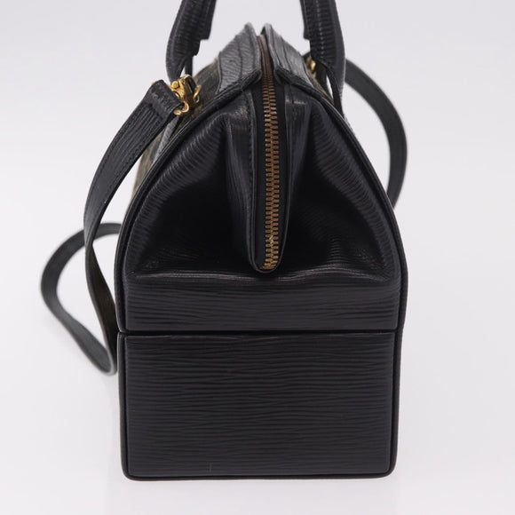FENDI Zucca Canvas Vanity Hand Bag 2way Brown Gold Auth 191672