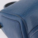 LOUIS VUITTON Epi Speedy 25 Hand Bag Toledo Blue M43015 LV Auth 191673-9