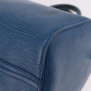 LOUIS VUITTON Epi Speedy 25 Hand Bag Toledo Blue M43015 LV Auth 191673-14
