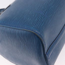 LOUIS VUITTON Epi Speedy 25 Hand Bag Toledo Blue M43015 LV Auth 191673-15