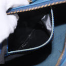 LOUIS VUITTON Epi Speedy 25 Hand Bag Toledo Blue M43015 LV Auth 191673-20