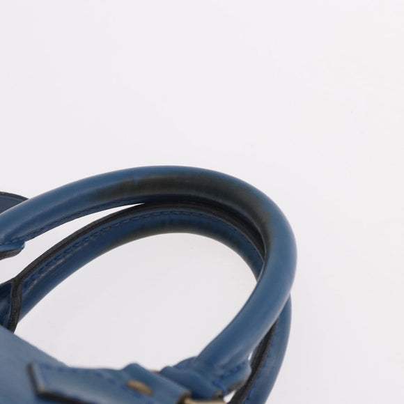 LOUIS VUITTON Epi Speedy 25 Hand Bag Toledo Blue M43015 LV Auth 191673
