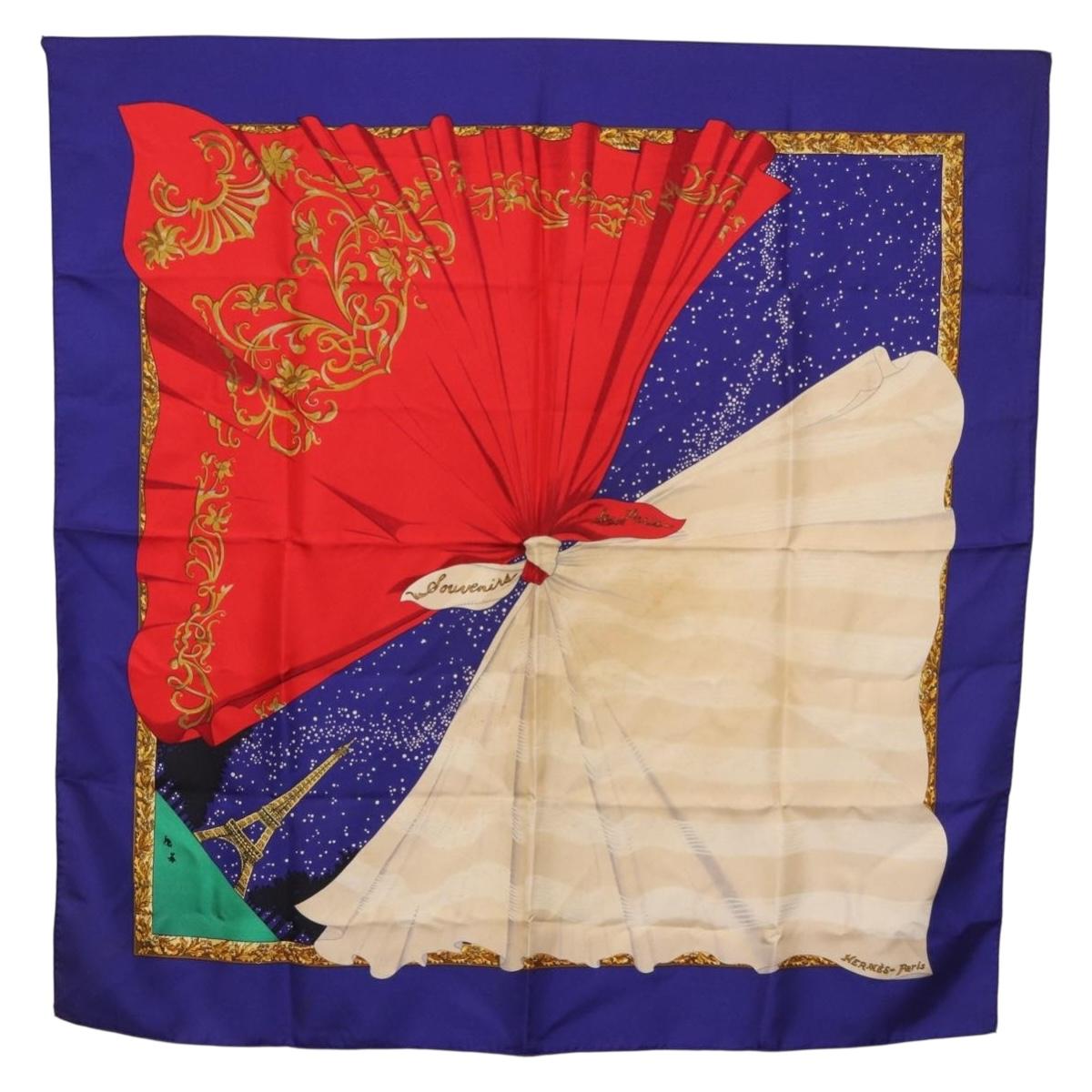 HERMÈS Souvenirs スカーフ HERMES Carre 90 Scarf 