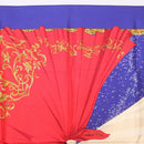 HERMES Carre 90 Scarf ""Souvenirs de Paris"" Silk Blue Beige Auth 191677-3