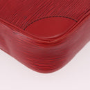 LOUIS VUITTON Epi Danube Shoulder Bag Red M45637 LV Auth 191681-15
