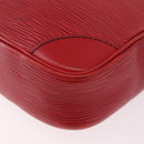 LOUIS VUITTON Epi Danube Shoulder Bag Red M45637 LV Auth 191681-18