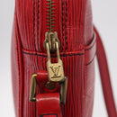 LOUIS VUITTON Epi Danube Shoulder Bag Red M45637 LV Auth 191681-10