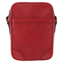 LOUIS VUITTON Epi Danube Shoulder Bag Red M45637 LV Auth 191681-13