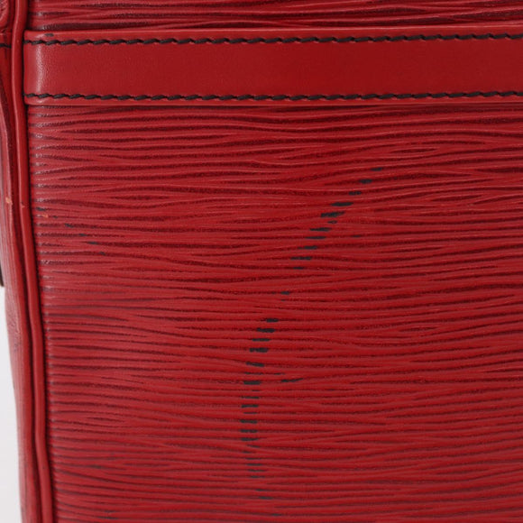 LOUIS VUITTON Epi Danube Shoulder Bag Red M45637 LV Auth 191681