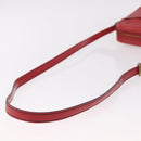 LOUIS VUITTON Epi Danube Shoulder Bag Red M45637 LV Auth 191681-9