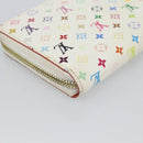 LOUIS VUITTON Monogram Multicolor Zippy Wallet Multicolor M60241 LV Auth 191685-11