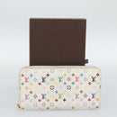 LOUIS VUITTON Monogram Multicolor Zippy Wallet Multicolor M60241 LV Auth 191685-24