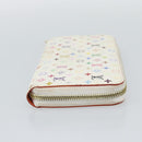 LOUIS VUITTON Monogram Multicolor Zippy Wallet Multicolor M60241 LV Auth 191685-5