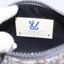 LOUIS VUITTON Monogram Felt Keepall XS Hand Bag Gray Pink M80821 Auth 191687SAM-18