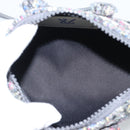 LOUIS VUITTON Monogram Felt Keepall XS Hand Bag Gray Pink M80821 Auth 191687SAM-19