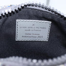 LOUIS VUITTON Monogram Felt Keepall XS Hand Bag Gray Pink M80821 Auth 191687SAM-22