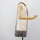LOUIS VUITTON Monogram Felt Keepall XS Hand Bag Gray Pink M80821 Auth 191687SAM-23