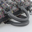 LOUIS VUITTON Monogram Felt Keepall XS Hand Bag Gray Pink M80821 Auth 191687SAM-7