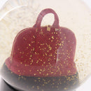 LOUIS VUITTON Alma Snow Globe Glass Red LV Auth 191688-10