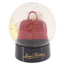 LOUIS VUITTON Alma Snow Globe Glass Red LV Auth 191688-13