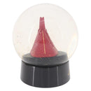 LOUIS VUITTON Alma Snow Globe Glass Red LV Auth 191688-4