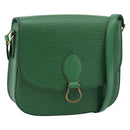 LOUIS VUITTON Epi Saint Cloud GM Shoulder Bag Green M52194 LV Auth 191689-1
