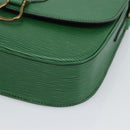LOUIS VUITTON Epi Saint Cloud GM Shoulder Bag Green M52194 LV Auth 191689-15