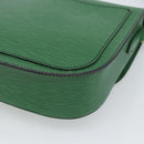 LOUIS VUITTON Epi Saint Cloud GM Shoulder Bag Green M52194 LV Auth 191689-17