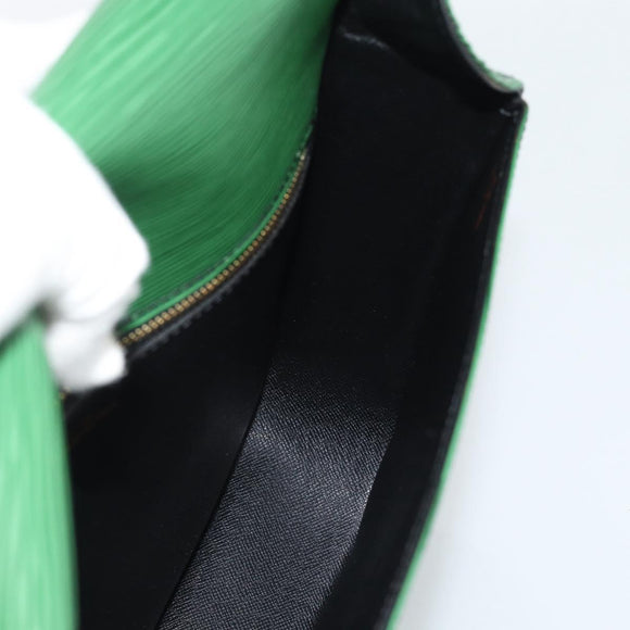 LOUIS VUITTON Epi Saint Cloud GM Shoulder Bag Green M52194 LV Auth 191689