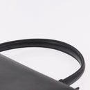 BALLY Hand Bag Leather Black Gold Auth 191691-14