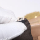 Miu Miu Matelasse Hand Bag Leather Beige Gold Auth 191692A-22