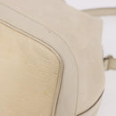 LOUIS VUITTON Epi Petit Noe Shoulder Bag White Yvoire M4084J LV Auth 191694-16