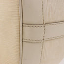 LOUIS VUITTON Epi Petit Noe Shoulder Bag White Yvoire M4084J LV Auth 191694-17