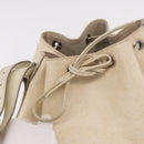 LOUIS VUITTON Epi Petit Noe Shoulder Bag White Yvoire M4084J LV Auth 191694-18