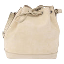 LOUIS VUITTON Epi Petit Noe Shoulder Bag White Yvoire M4084J LV Auth 191694-13