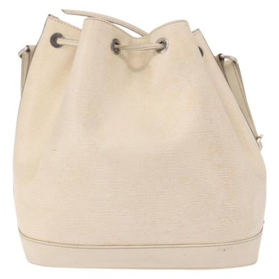 LOUIS VUITTON Epi Petit Noe Shoulder Bag White Yvoire M4084J LV Auth 191694 - 0