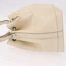 LOUIS VUITTON Epi Petit Noe Shoulder Bag White Yvoire M4084J LV Auth 191694-4