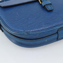 LOUIS VUITTON Epi Jeune Fille MM Shoulder Bag Blue M52155 LV Auth 191695-15
