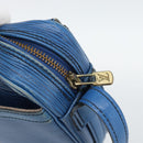 LOUIS VUITTON Epi Jeune Fille MM Shoulder Bag Blue M52155 LV Auth 191695-9