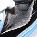 LOUIS VUITTON Epi Jeune Fille MM Shoulder Bag Blue M52155 LV Auth 191695-11
