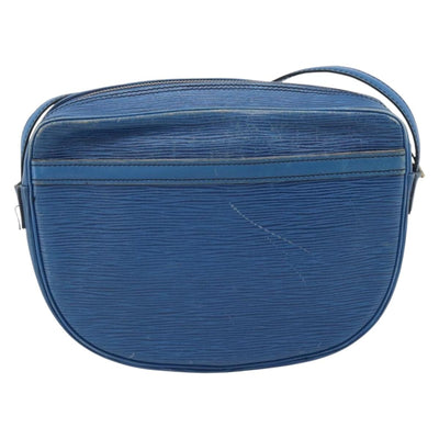 LOUIS VUITTON Epi Jeune Fille MM Shoulder Bag Blue M52155 LV Auth 191695 - 0