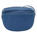 LOUIS VUITTON Epi Jeune Fille MM Shoulder Bag Blue M52155 LV Auth 191695-2