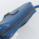 LOUIS VUITTON Epi Jeune Fille MM Shoulder Bag Blue M52155 LV Auth 191695-6