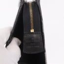 LOUIS VUITTON Epi Trousse Crete Pouch Black M48402 LV Auth 191699-8
